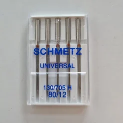 Schmetz Universal Needles 80/12 Light To Medium Weight - 5 Pack