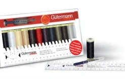 Gutermann Thread Set - Sew-All - 11 X 100m, Ruler And Mini Seam Fix (Assorted) -Singer Store 0507699 734578.png 300