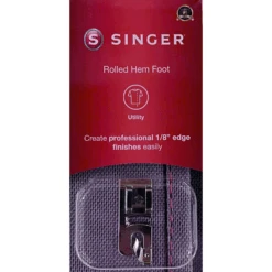 Rolled Hem Foot (1/8inch Edge) By Singer