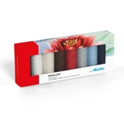 Mettler Seralon No. 100 200m 8 Spools - Thread Set