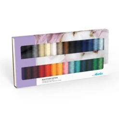 Mettler Silk-Finish Cotton No. 50 150m 28 Spools - Thread Set