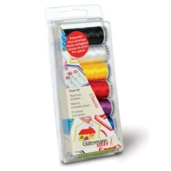 Gutermann Embroidery Thread Set Rayon 40 7 X 200m Assorted