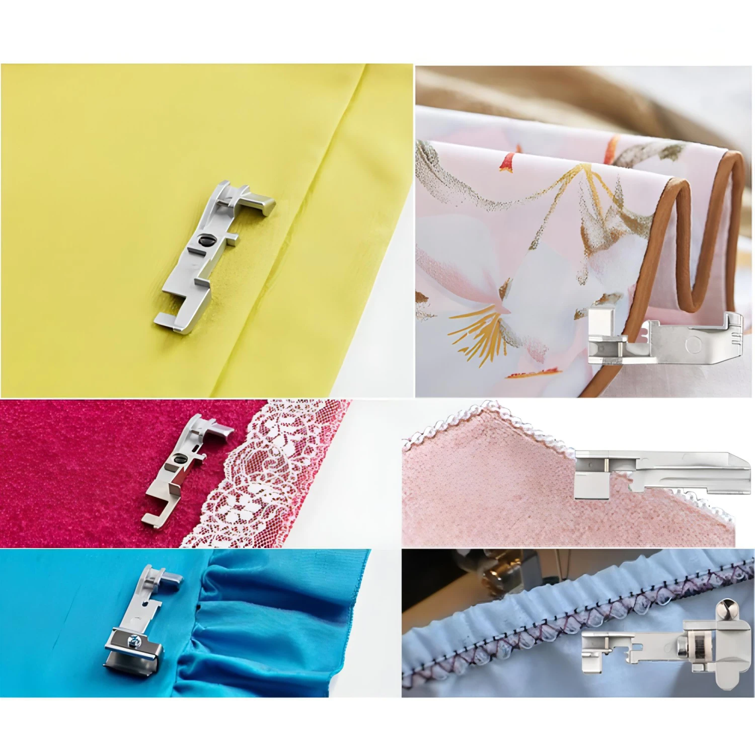 6-Piece Overlocker Foot Set For Singer Machines 4 6-Piece Overlocker Foot Set For Singer Machines - Image 2