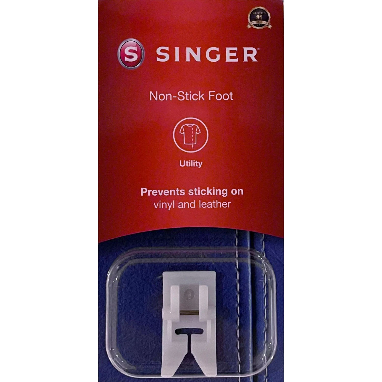 Non-Stick Foot For Vinyl And Leather By Singer 3 Non-Stick Foot For Vinyl And Leather By Singer