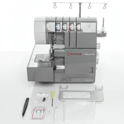 Singer HD0405S Heavy Duty Overlocker 2/3/4 Thread Overlocker. 1300 Stitches Per Minute With Colour Coded User Friendly Threading And Enhanced Lighting - Ex Display -Singer Store 18429019alt6 51a94ea4 6437 4580 ad4b 09c440082c8c
