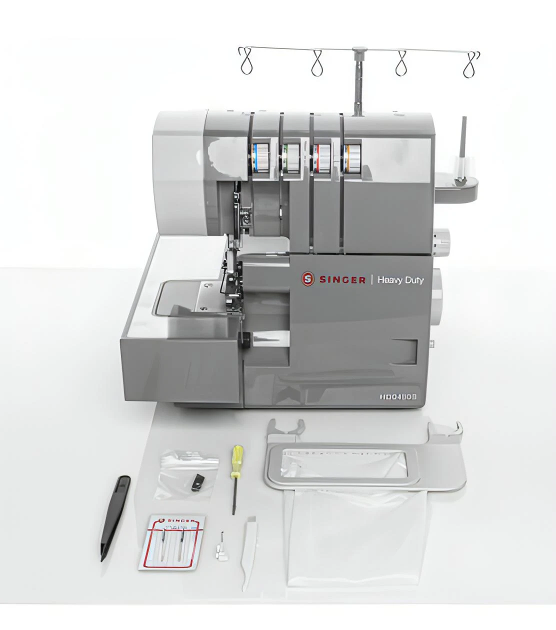 Singer HD0405S Heavy Duty Overlocker, 2/3/4 Thread Configuration, Large Cutting Blade, Fast And Efficient Overlocker - New 2025 Model 5 Singer HD0405S Heavy Duty Overlocker, 2/3/4 Thread Configuration, Large Cutting Blade, Fast And Efficient Overlocker - New 2025 Model - Image 3