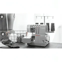 Singer HD0405S Heavy Duty Overlocker 2/3/4 Thread Overlocker. 1300 Stitches Per Minute With Colour Coded User Friendly Threading And Enhanced Lighting - Ex Display -Singer Store 18429019alt8 72e00295 8bad 433e aa38 88ee0bccd705