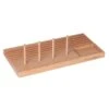 Ruler Rack With Storage, Beech, 6 Slots -Singer Store 2159005