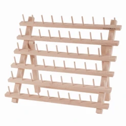 Milward Beech Wood 60 Spool Holder - 34 X 40cm