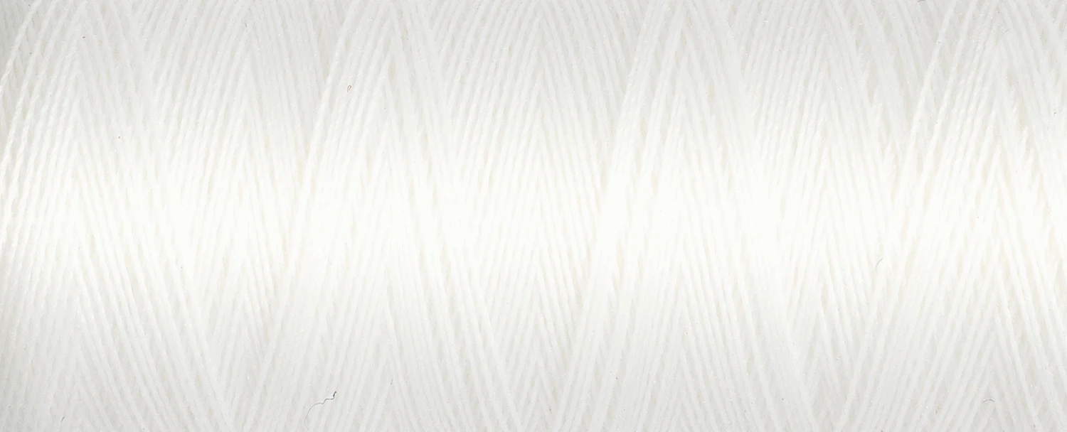 Gutermann Sew-All Thread 1000m - White (#800) 4 Gutermann Sew-All Thread 1000m - White (#800) - Image 2