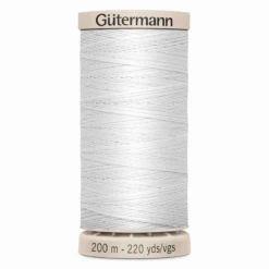 Gutermann Quilting Thread 200m - Colour 5709 (White)