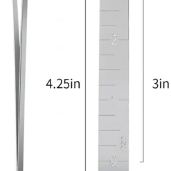 Set Of 2 Metal Sewing Clips With 3 Inch Ruler - For Sewing And Quilting * Popular Buy * -Singer Store 51hQeCJvhuL. AC SL1000