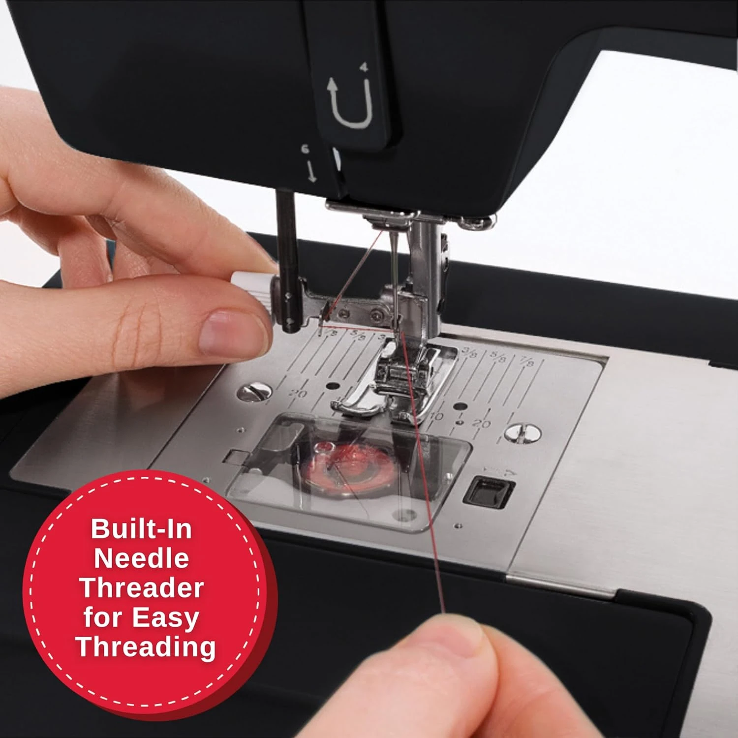 Singer Heavy Duty 4432 Black Limited Edition Sewing Machine - Most Popular Heavy Duty Machine In 2025. Strong Mechanical Machine - New 2025 Model. 7 Singer Heavy Duty 4432 Black Limited Edition Sewing Machine - Most Popular Heavy Duty Machine In 2025. Strong Mechanical Machine - New 2025 Model. - Image 5