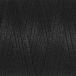 Black Gutermann Sew-All Extra Fine Thread: 200m
