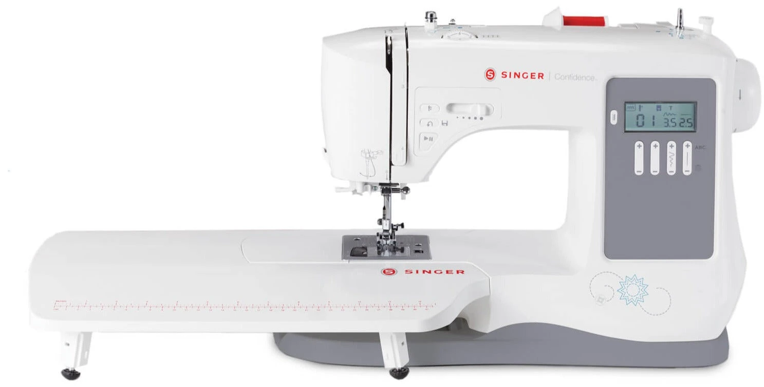 Singer Confidence 7640 Sewing Machine - Extension Table, 200 Stitch Patterns, Silky Smooth Motor - New 2025 Model 3 Singer Confidence 7640 Sewing Machine - Extension Table, 200 Stitch Patterns, Silky Smooth Motor - New 2025 Model
