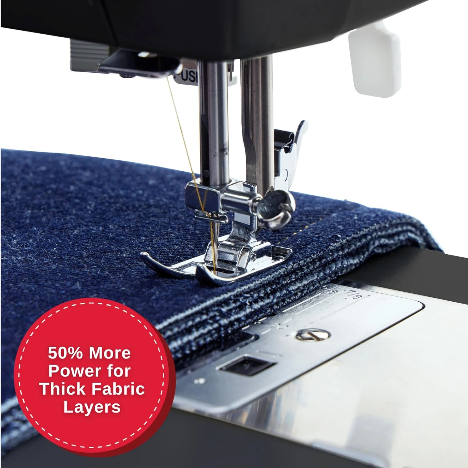 Singer Heavy Duty 4432 Black Limited Edition Sewing Machine - Most Popular Heavy Duty Machine In 2025. Strong Mechanical Machine - New 2025 Model. 10 Singer Heavy Duty 4432 Black Limited Edition Sewing Machine - Most Popular Heavy Duty Machine In 2025. Strong Mechanical Machine - New 2025 Model. - Image 8