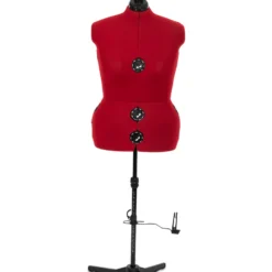 Adjustoform * Made In The UK * Diana Dress Form (Cherry Red) Available In 5 Sizes With 12 Adjusters -Singer Store Diana D 1 copy scaled 1