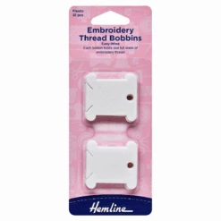 Embroidery Plastic Thread Bobbins X 30 Pieces