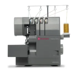 Singer HD0405S Heavy Duty Overlocker 2/3/4 Thread Overlocker. 1300 Stitches Per Minute With Colour Coded User Friendly Threading And Enhanced Lighting - Ex Display
