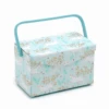 Unicorn Dash Sewing Box With Lid - Medium