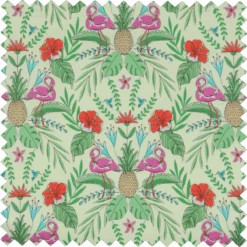 Tropical Lime Sewing Box With Lid - Medium -Singer Store HGFB 457 DT png