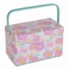 Floral Dream Sewing Box With Lid - Medium