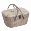 Wicker Basket Sewing Box - Applique Bee -Singer Store HGLHB 347 png