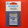 Schmetz Jeans Needles 130/705 H-J Assorted 90 To 110 - 5 Pack -Singer Store IMG 1331 scaled