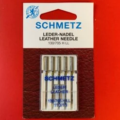 Schmetz 130/705 G LL 110 Leather Needles - 5 Pack