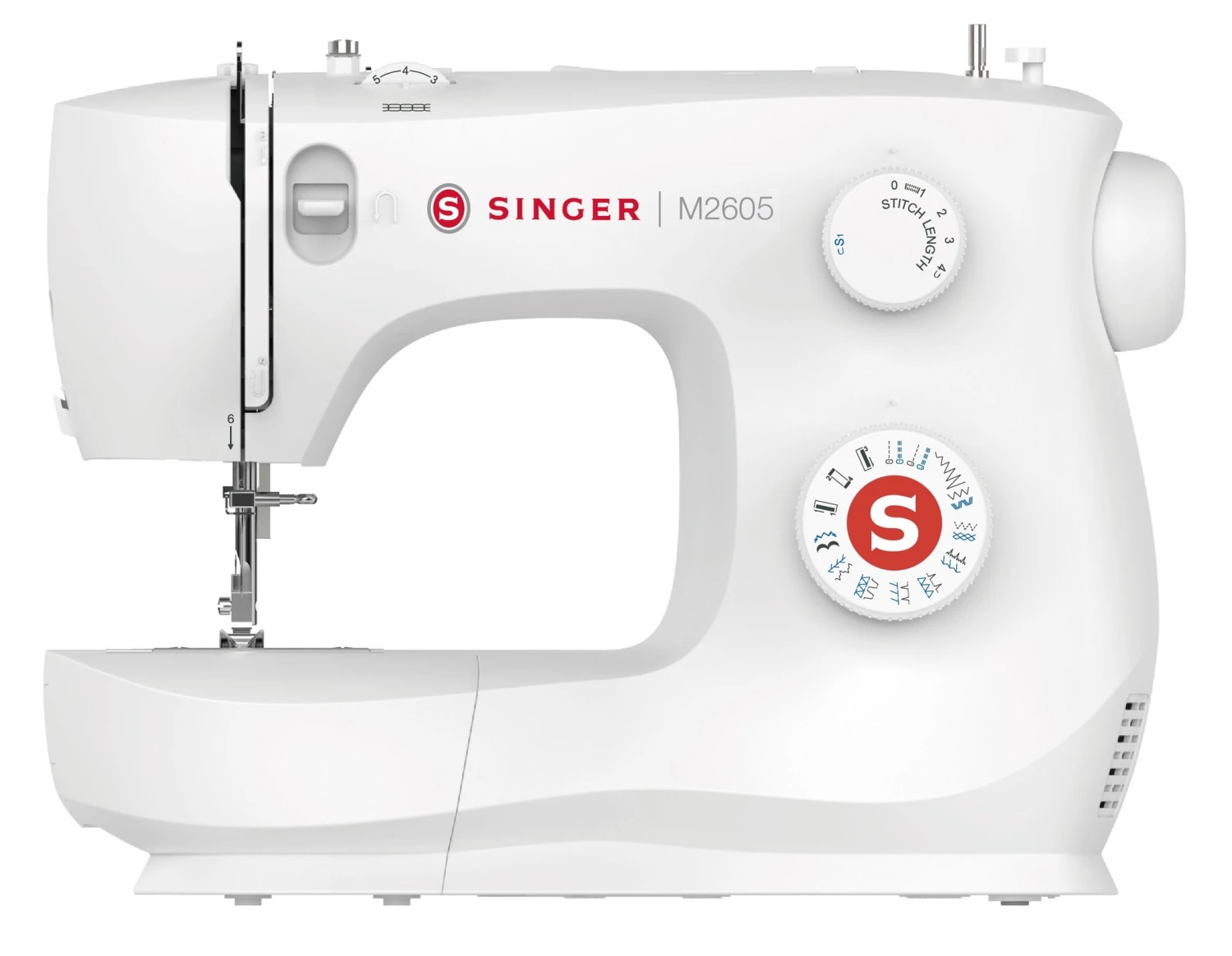 Singer M2605 Sewing Machine - Auto Needle Threader, Stretch And Overlock Stitch Patterns, We Love This Machine - New 2025 Model 3 Singer M2605 Sewing Machine - Auto Needle Threader, Stretch And Overlock Stitch Patterns, We Love This Machine - New 2025 Model