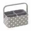 Grey Polka Dot Craft Organiser - Small -Singer Store MRCOS 268 png