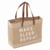Craft Tote - Make Sleep Repeat (large) -Singer Store MRLCT 525 png