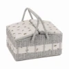 Bee Wicker Basket Sewing Box - Large -Singer Store MRLTHB 587 png
