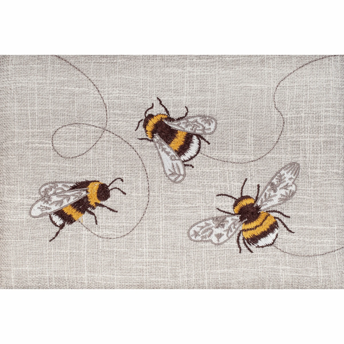 Embroidered Bee Sewing Box - Medium 5 Embroidered Bee Sewing Box - Medium - Image 3