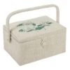 Sewing Box (M): Embroidered: Hydrangea 2 Sewing Box (M): Embroidered: Hydrangea -Singer Store MRME 659