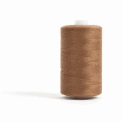 Thread 1000m Extra Large - Brown - For Sewing And Overlocking