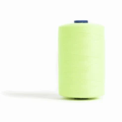 Thread 1000m Extra Large - Fluorescent Lime - For Sewing And Overlocking