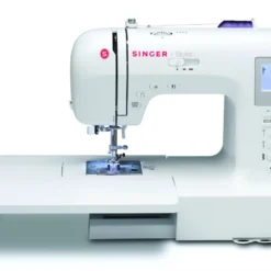 Singer Stylist 9100 Sewing Machine - 400 Stitch Patterns With 2 Fonts For Letter And Number Sewing