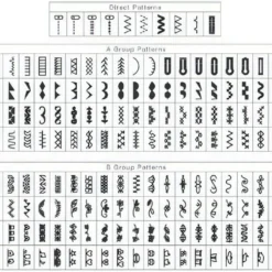 Singer Stylist 9100 Sewing Machine - 400 Stitch Patterns With 2 Fonts For Letter And Number Sewing -Singer Store Singer 9100 Stitches 1