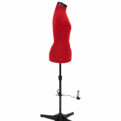 Adjustoform DressWork Tailormaid Adjustable Dress Form * Limited Edition Singer Red * 11 Adjusters - Dress Sizes 6 To 22 In 2 Size Options - Made In The UK -Singer Store TailormaidA 3Red scaled