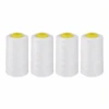 Pack Of 4 X Overlocker Thread Cone 5000m Extra Large - White - Designed For Overlockers -Singer Store WHITE4