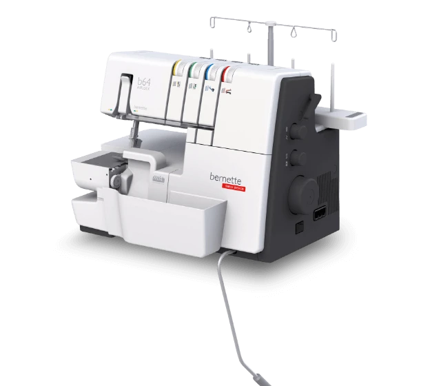 Bernette By BERNINA Airlock B64 Pro Series Automatic Air Threading Overlocker 4 Bernette By BERNINA Airlock B64 Pro Series Automatic Air Threading Overlocker - Image 2
