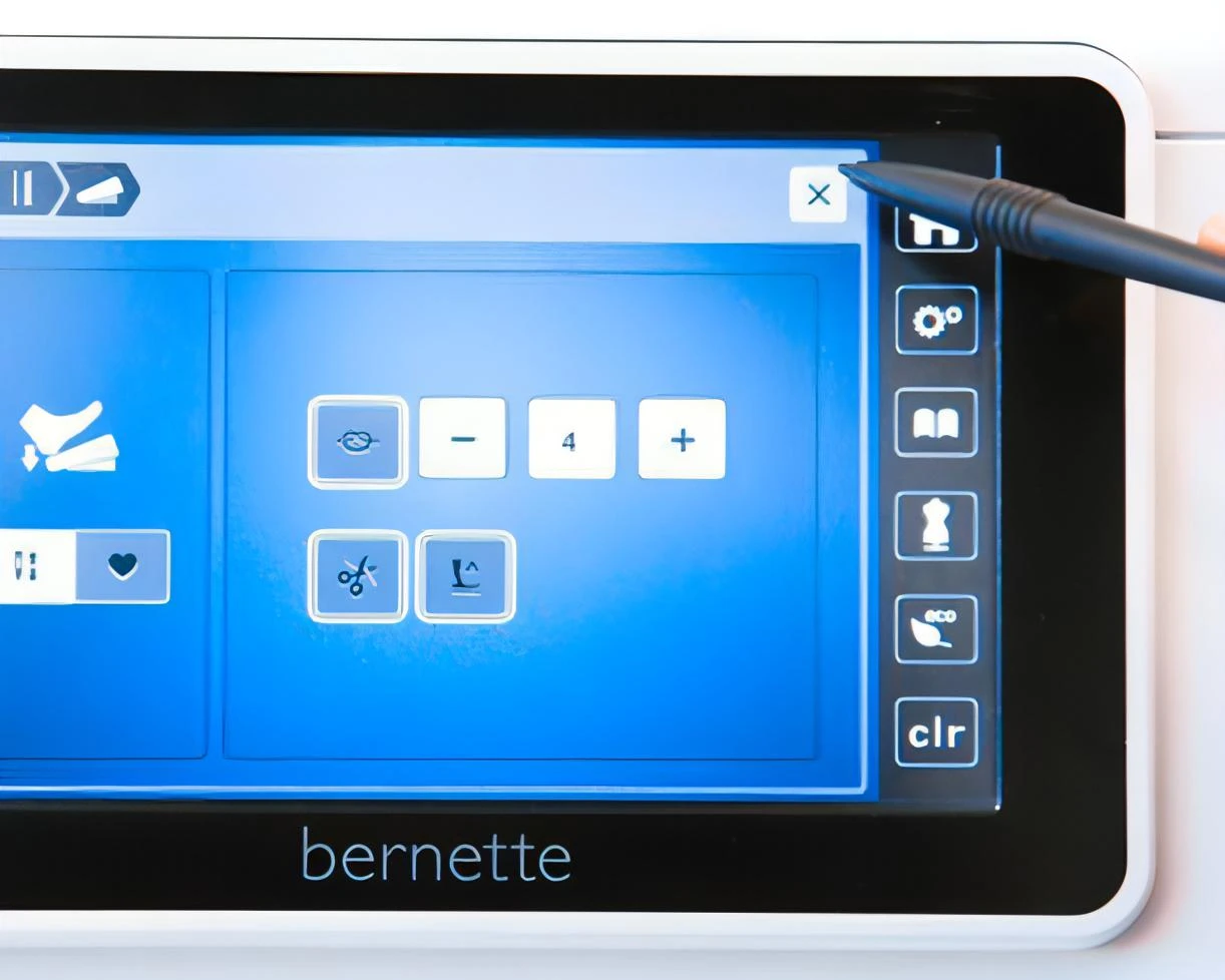 Bernette By BERNINA B70 DECO Embroidery Machine 7 Bernette By BERNINA B70 DECO Embroidery Machine - Image 5