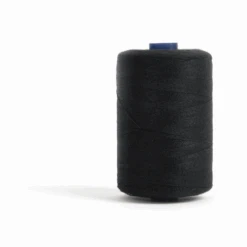 Thread 1000m Extra Large - Black - For Sewing And Overlocking
