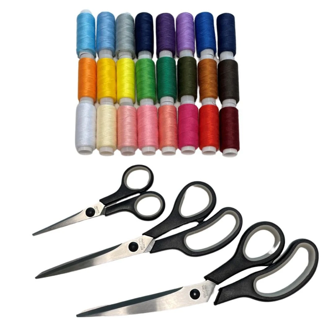 Luxury Gift Bundle - 24 X Thread Set And 3 X Scissor Set 4 Luxury Gift Bundle - 24 X Thread Set And 3 X Scissor Set - Image 2