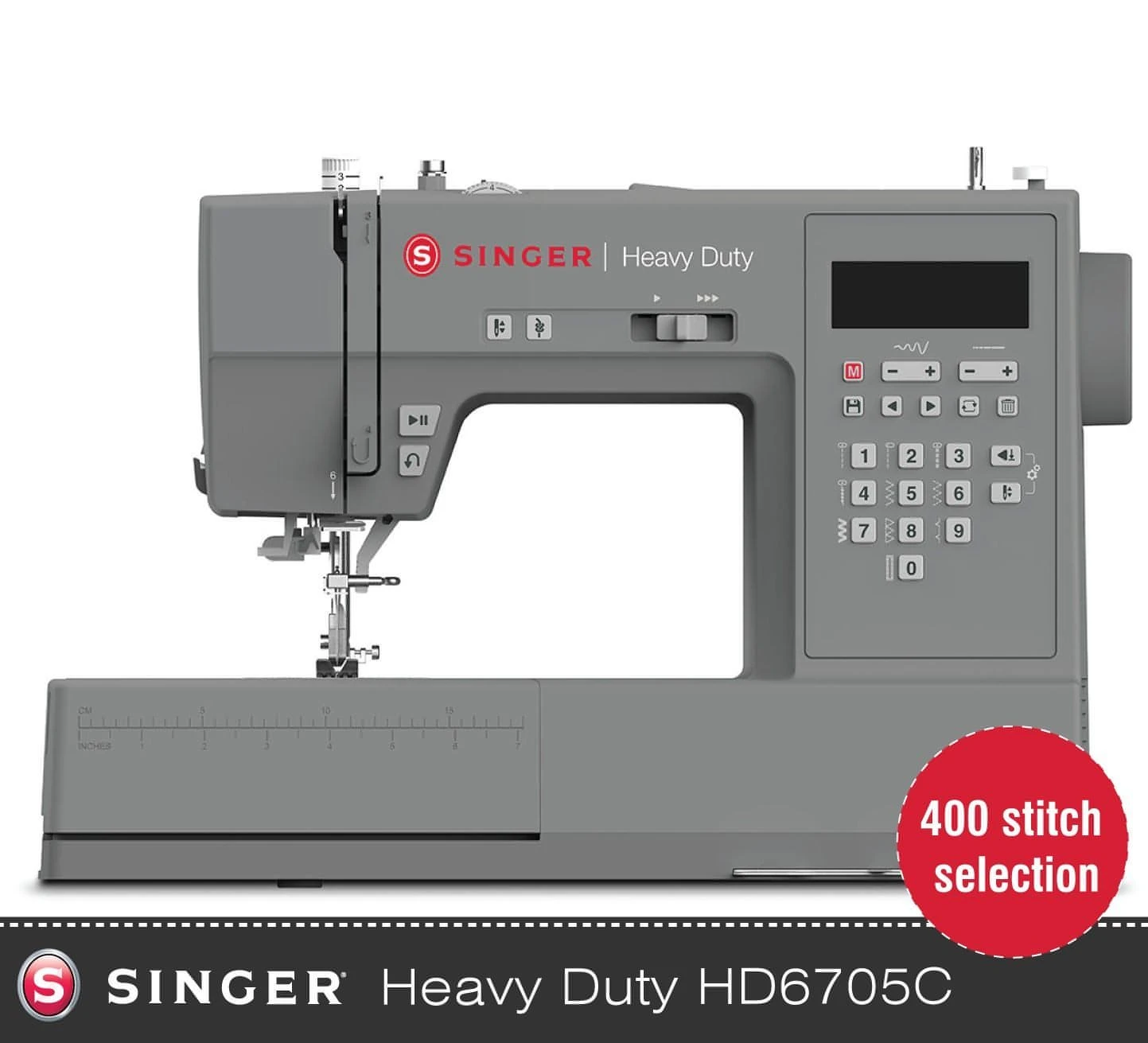 Singer Heavy Duty HD6705 Sewing Machine - Huge Spec, Sews Letter And Numbers - New 2025 Model 4 Singer Heavy Duty HD6705 Sewing Machine - Huge Spec, Sews Letter And Numbers - New 2025 Model - Image 2