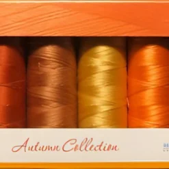 Mettler Silk-Finish Autumn Kit Cotton No. 50 150m 8 Spools - Thread Set