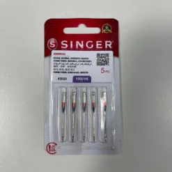 5 X Singer Heavy Weight Needles (2020) Universal 100/16 (Heavy Duty)