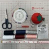 Starter Set With 6 X Threads, Embroidery Scissors, Needle Threader, Tape Measure And More -Singer Store image 7bafa4a4 2f65 4e39 bb8e 71e1ace31a79 scaled