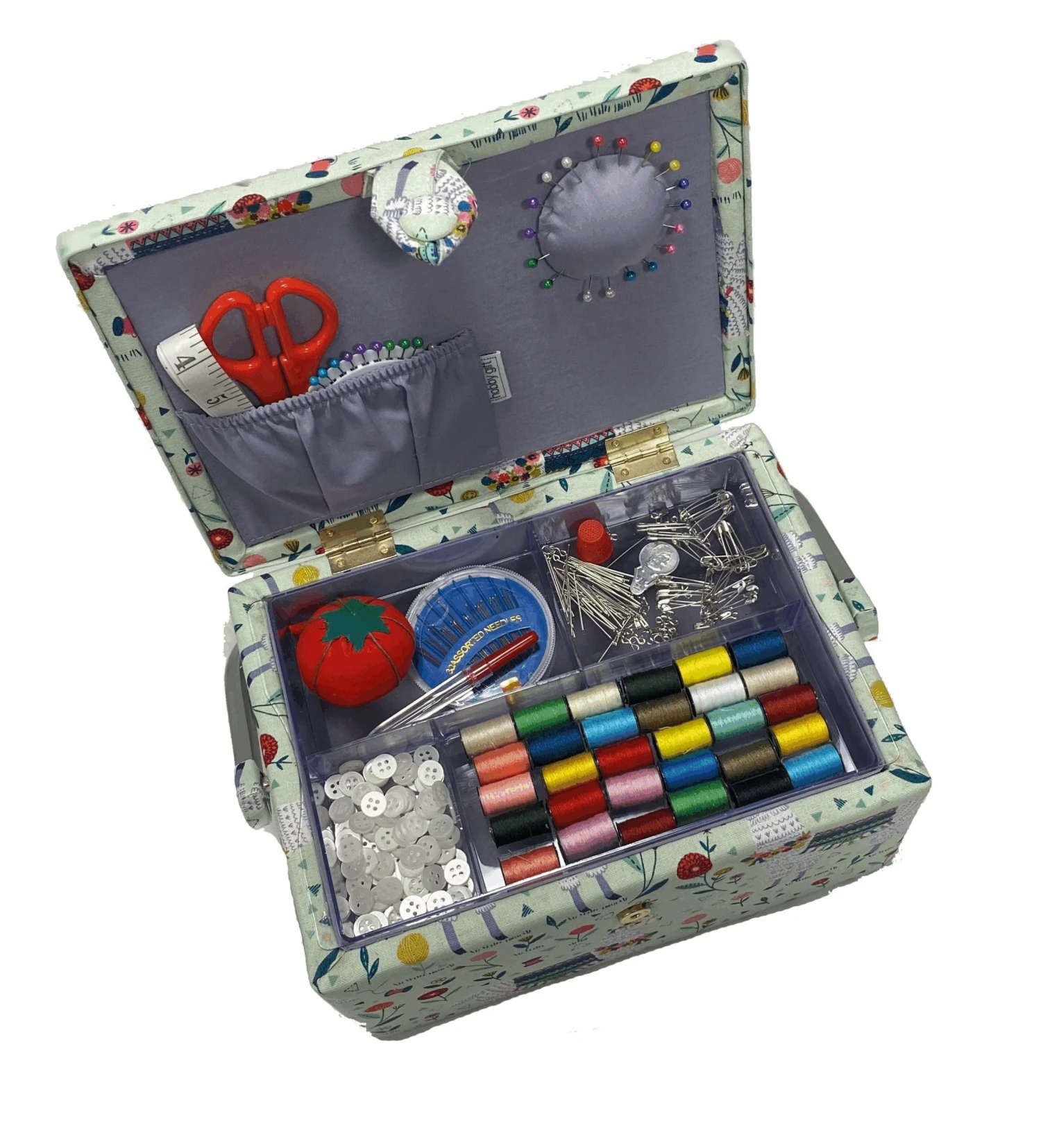 Luxury Llama Sewing Box With Deluxe Craft Kit 3 Luxury Llama Sewing Box With Deluxe Craft Kit